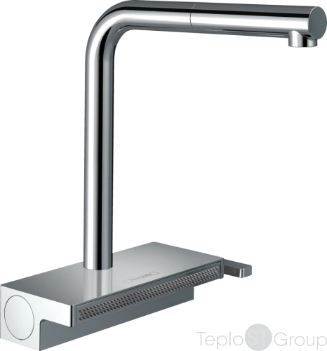 Смеситель для кухни Hansgrohe M81 Aquno Select 250 с вытяжным душем 2 jet. sBox (73830000) - купить с доставкой по России