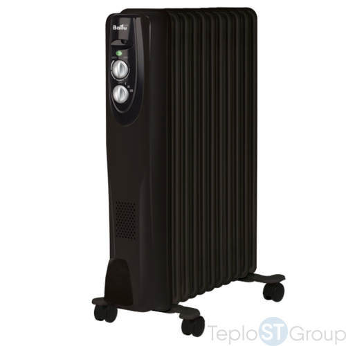 Масляный радиатор Ballu Classic black BOH/CL-11BRN 2200 (11 секций) - купить оптом с доставкой по России