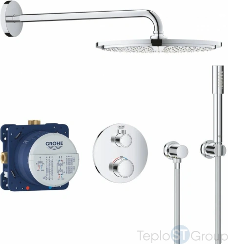 Душевая система Grohe Grohtherm 34731000 - купить с доставкой по России