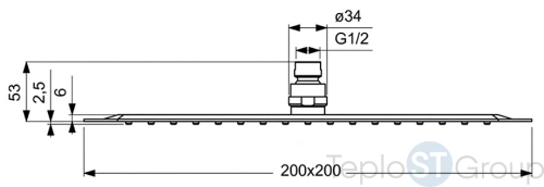 Душевой комплект Ideal Standard Esla BD002XC - купить с доставкой по России фото 6