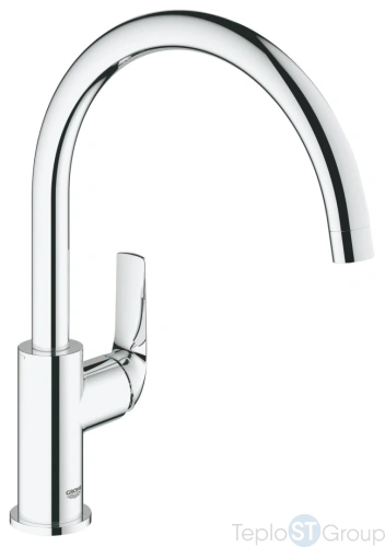 Смеситель для кухни Grohe BauCurve высокий излив 31536001 хром - купить с доставкой по России