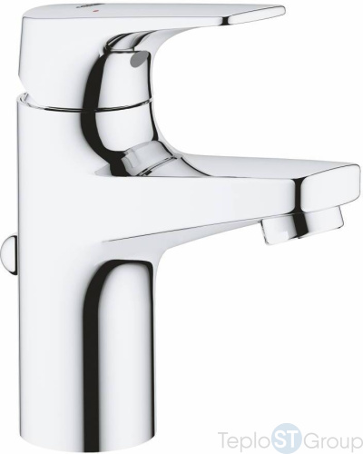 Смеситель для раковины Grohe BauFlow с донным клапаном S-Size 23751000 - купить оптом у дилера TeploSTGroup по всей России ✅ ☎ 8 (800) 600-96-13