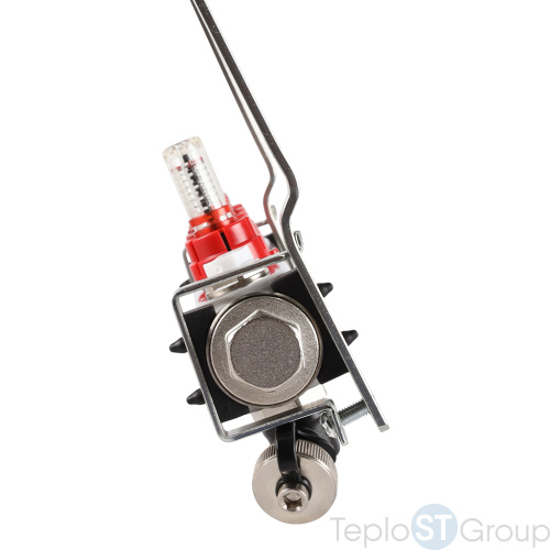 Rommer RMS-1201-000004 Rommer Коллектор из нержавеющей стали с расходомерами, с клапаном вып. воздуха и сливом 4 вых. - купить с доставкой по России фото 5