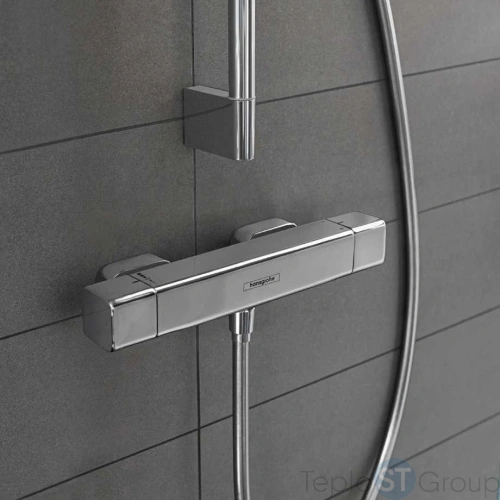 Термостат для душа Hansgrohe Ecostat E 15773000 - купить с доставкой по России фото 4