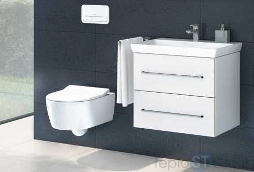 Тумба под раковину Villeroy&Boch Avento 630 x 514 x 452 mm A89000B4 - купить с доставкой по России фото 2