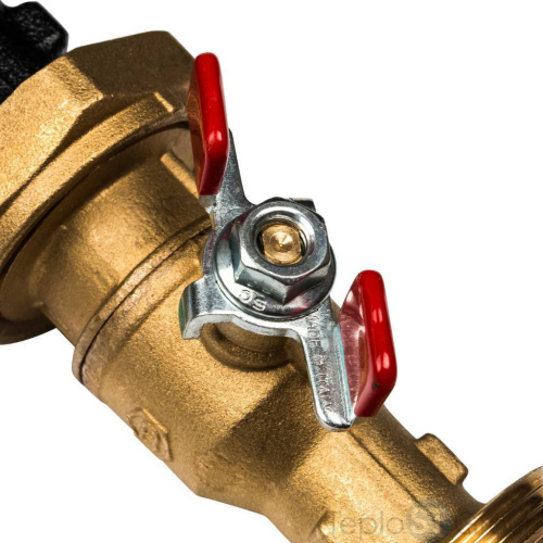 Stout SDG-0001 Насосная группа с прямым контуром 1" с насосом Grundfos UPSO 25-65 в теплоизоляции - купить с доставкой по России фото 9