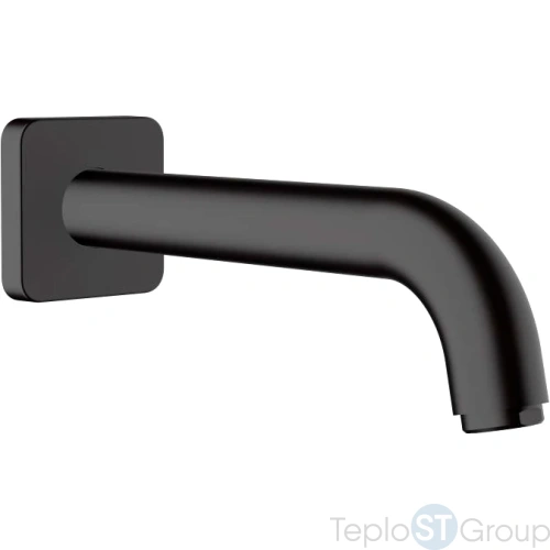 Излив на ванну Hansgrohe Vernis Shape 71460670 черный матовый - купить оптом у дилера TeploSTGroup по всей России ✅ ☎ 8 (800) 600-96-13