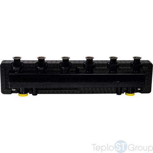 Stout SDG-0018 Стальной распределительный коллектор 3 отопительных контура с гидравлическим разделителем DN 25 - купить оптом с доставкой по России фото 2