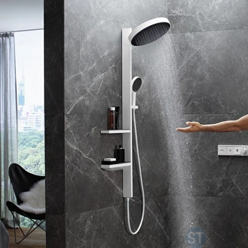 Душевая стойка Hansgrohe Rainfinity 26842700 белый - купить с доставкой по России фото 6