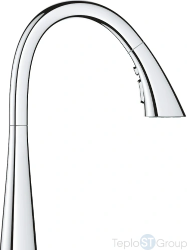 Смеситель для кухни GROHE Zedra New 32294002 с выдвижной лейкой хром - купить с доставкой по России фото 6