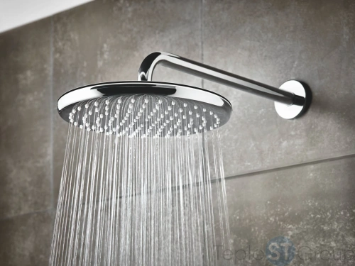 Верхний душ с кронштейном GROHE Tempesta 250 26663000 хром - купить оптом у дилера TeploSTGroup по всей России ✅ ☎ 8 (800) 600-96-13 фото 7