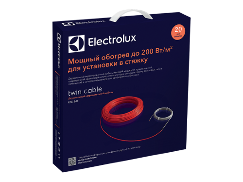Комплект теплого пола (кабель) Electrolux ETC 2-17-100 фото 5