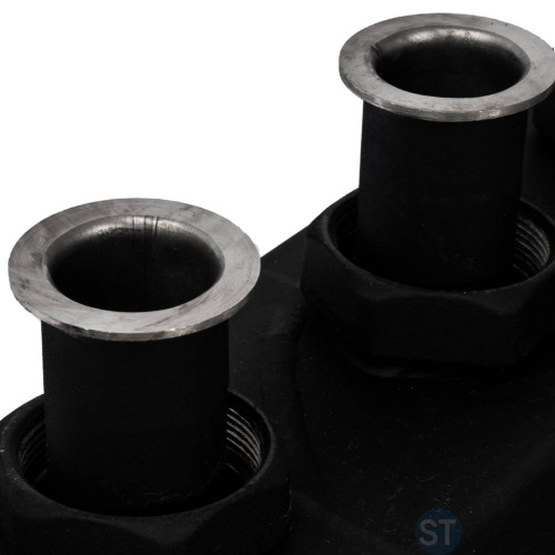 Stout SDG-0016 Стальной распределительный коллектор 3 отопительных контура. В теплоизоляции DN 32 - купить оптом с доставкой по России фото 9