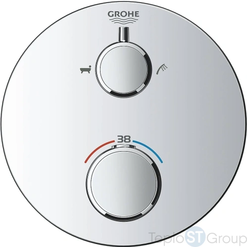 Термостат для ванны с душем Grohe Grohtherm 24077000 - купить с доставкой по России фото 2