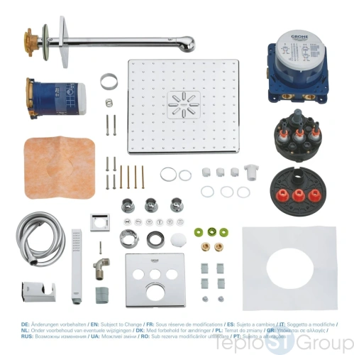 Душевая система Grohe SmartControl 34712000 - купить оптом с доставкой по России фото 4