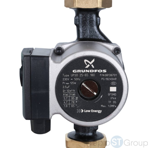 Stout SDG-0038 Насосная группа с теплообменником 34 пластины,с насосом Grundfos UPSO 25-65 в теплоизоляции - купить с доставкой по России фото 9