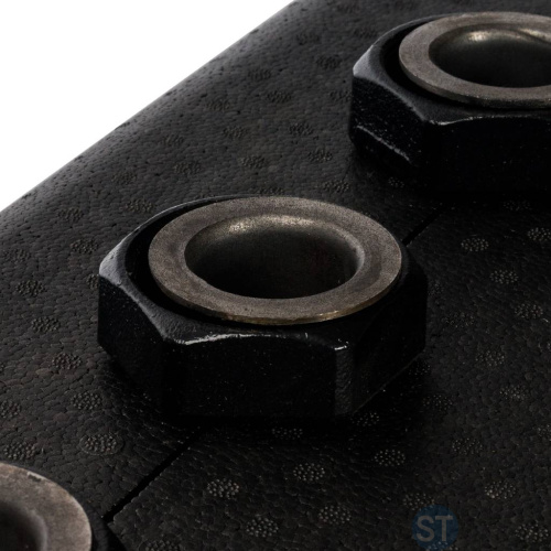 Stout SDG-0016 Стальной распределительный коллектор 2 отопительных контура. В теплоизоляции DN 32 - купить оптом с доставкой по России фото 8