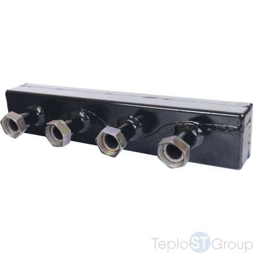 Stout SDG-0018 Стальной распределительный коллектор 2 отопительных контура с гидравлическим разделителем DN 20 - купить оптом с доставкой по России фото 3