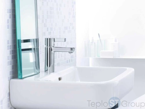 Смеситель для раковины Hansgrohe Metris S 31060000 - купить с доставкой по России фото 2