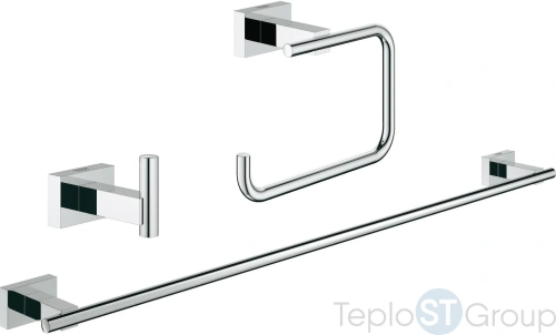 Набор аксессуаров Grohe essentials cube 3 в 1 40777001 - купить с доставкой по России