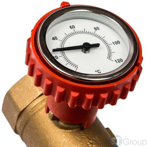 Stout SDG-0001 Насосная группа с прямым контуром 1 1/4" с насосом Grundfos UPSO 32-65 в теплоизоляции DN 32 - купить оптом с доставкой по России фото 8