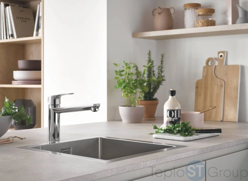 Смеситель для кухни Grohe Eurosmart 30463000 - купить оптом у дилера TeploSTGroup по всей России ✅ ☎ 8 (800) 600-96-13 фото 6