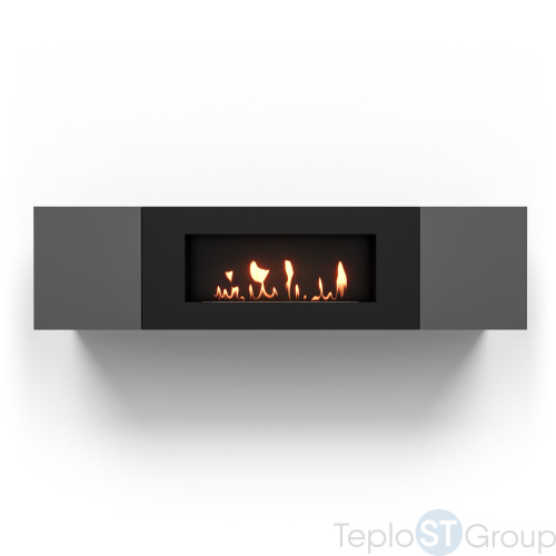 Тумба с биокамином Firelight BFP-P1600 графит - купить оптом с доставкой по России фото 2