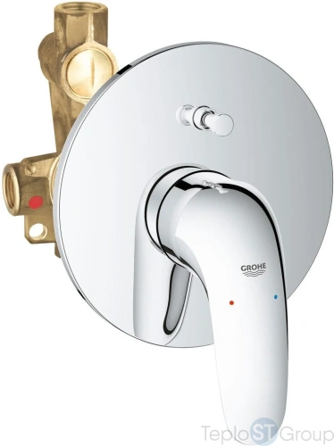 Смеситель для ванны Grohe Eurostyle 2015 Solid 23730003 - купить с доставкой по России