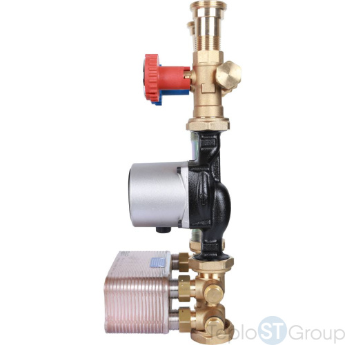 Stout SDG-0038 Насосная группа с теплообменником 34 пластины,с насосом Grundfos UPSO 25-65 в теплоизоляции - купить с доставкой по России фото 10