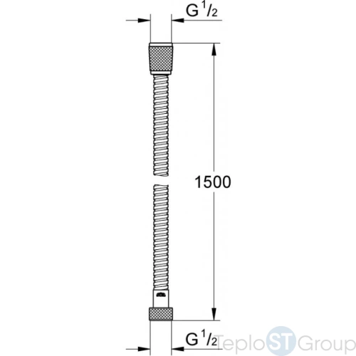 Шланг для душа Grohe Relexa 1,5м 28105000 - купить с доставкой по России фото 3