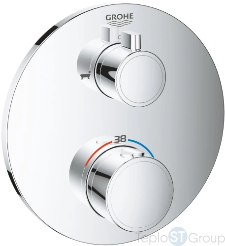 Термостат для ванны с душем Grohe Grohtherm 24077000 - купить с доставкой по России