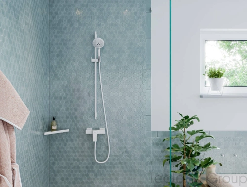 Смеситель для душа Hansgrohe Metropol 32560990 полированное золото - купить с доставкой по России фото 2