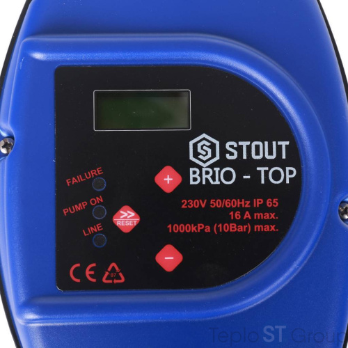 Stout SCS-0001 Устройство управления насосом BRIO-TOP - купить с доставкой по России фото 8