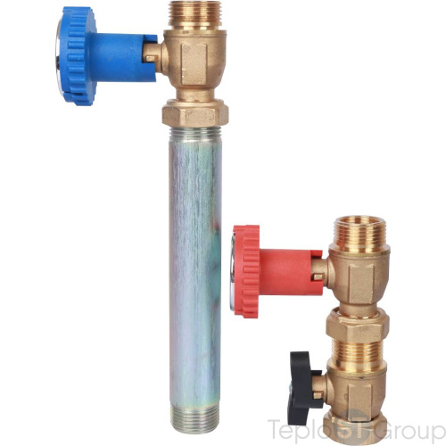 Stout SDG-0001 Насосная группа с прямым контуром 3/4" без насоса в теплоизоляции - купить оптом с доставкой по России фото 4