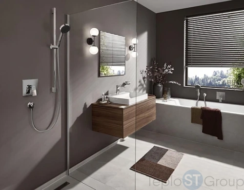 Смеситель для ванны Hansgrohe Vivenis 75415000 хром - купить оптом у дилера TeploSTGroup по всей России ✅ ☎ 8 (800) 600-96-13 фото 2