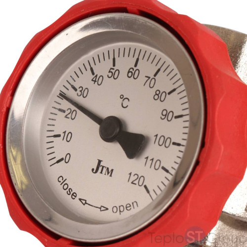 Насосная группа Rommer RDG-0002 с термостатическим смесительным клапаном (35-60С) 1 без насоса - купить оптом с доставкой по России фото 6