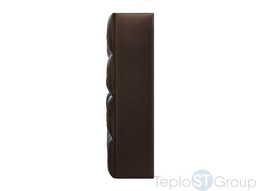 Каминокомплект: Очаг Electrolux EFP/P-3020LS с порталом Firelight Crystal 30 тёмная экокожа - купить оптом с доставкой по России фото 3