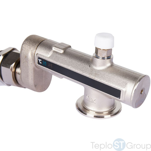 Stout SDG-0120-005010 Stout Насосно-смесительный узел с термостатическим клапаном 20-55°C, без насоса - купить оптом с доставкой по России фото 7