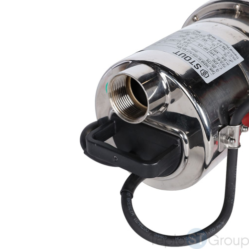 Stout SPD-0002-200450 Насос дренажный, с поплавком, нерж.раб.колесо, кабель 10 м, 230V, Q=175 л/мин, H=7,1 м - купить с доставкой по России фото 6
