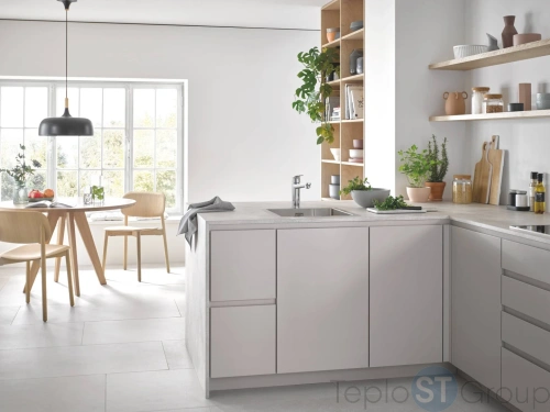 Смеситель для кухни Grohe Eurosmart 30463000 - купить оптом у дилера TeploSTGroup по всей России ✅ ☎ 8 (800) 600-96-13 фото 5