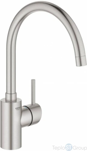 Смеситель для кухни с высоким изливом Grohe Concetto New 32661DC3 суперсталь - купить с доставкой по России