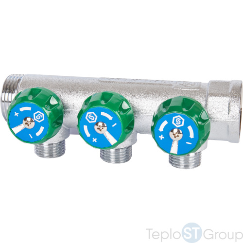 Stout SMB-6850-011203 коллектор регулирующий 1 , 3 отвода 1/2 - купить оптом с доставкой по России