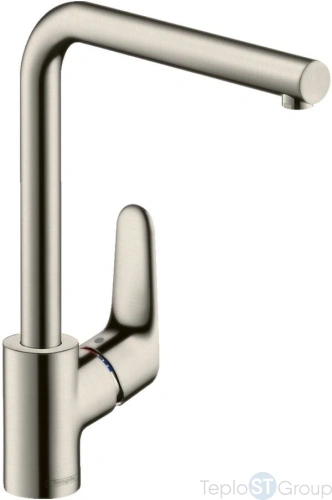 Смеситель для кухни Hansgrohe Focus сталь 31817800 - купить с доставкой по России