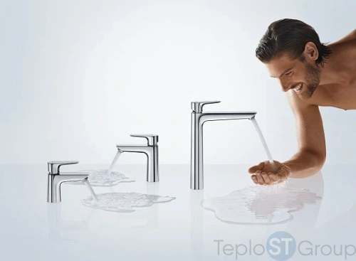 Смеситель для раковины Hansgrohe Talis E 80 71702000 - купить с доставкой по России фото 4