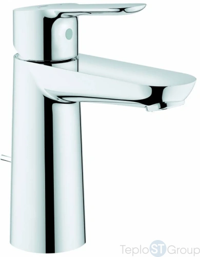 Смеситель для раковины Grohe BauEdge с донным клапаном M-Size 23758000 - купить с доставкой по России