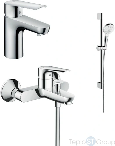 Набор для ванны Hansgrohe Logis E SetLogisE100C (71178000+71415000+26532400) - купить с доставкой по России