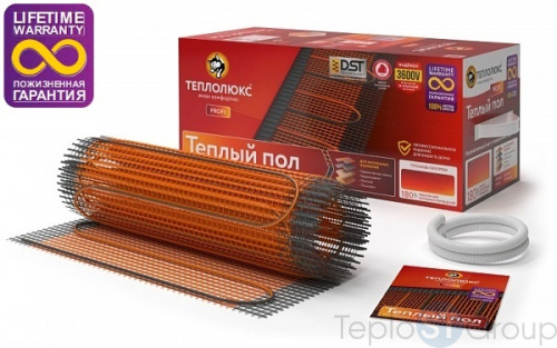 "Теплолюкс" ProfiMat 630 Вт - 3,5 кв.м. Нагревательный мат для теплого пола - купить оптом с доставкой по России