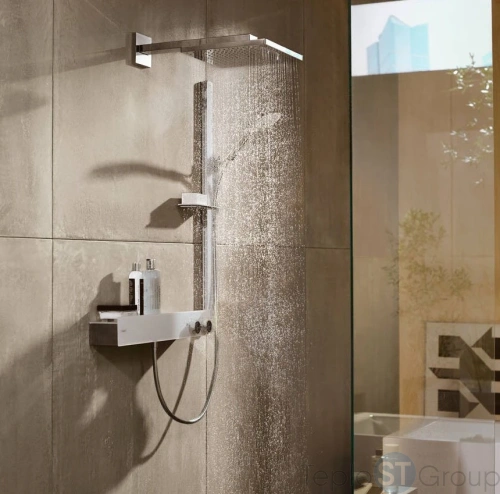 Верхний душ Hansgrohe Raindance 26238700 белый - купить оптом у дилера TeploSTGroup по всей России ✅ ☎ 8 (800) 600-96-13 фото 5