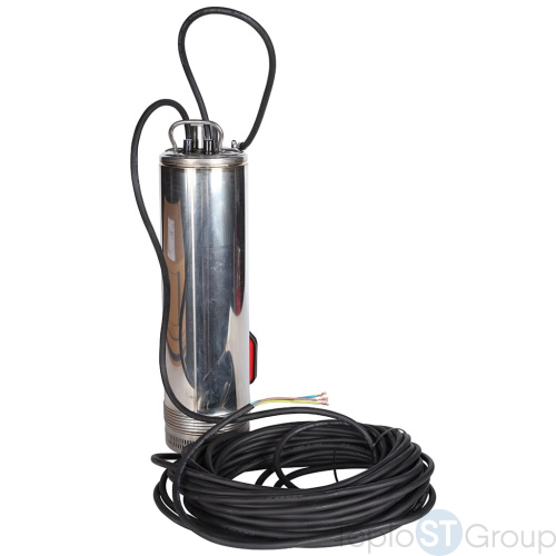 Stout SPW-0001-200750 Насос колодезный с поплавком, кабель 20 м, 230V, Q=90 л/мин, H=42м - купить оптом с доставкой по России фото 3