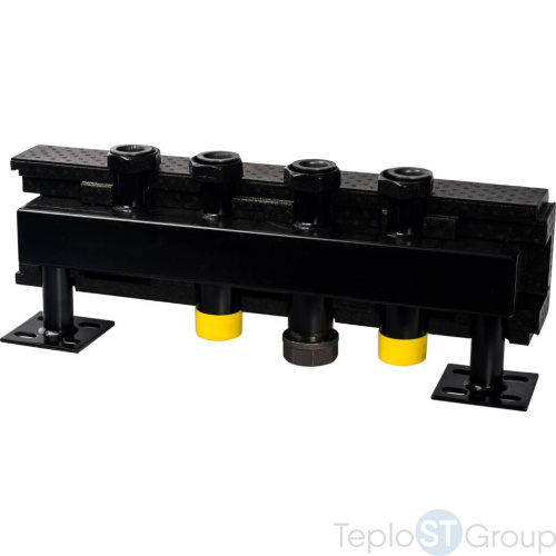 Stout SDG-0016 Стальной распределительный коллектор 2 отопительных контура. В теплоизоляции DN 32 - купить оптом с доставкой по России фото 5